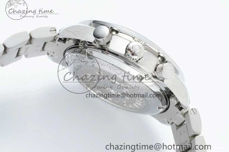 0320 Speedmaster Racing Master SS HKF Best Edition Black Dial on SS Bracelet A Versatile 7810